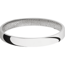 10K White Gold + Polish Finish