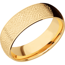 18K Yellow Gold + Polish Finish
