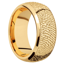 14K Yellow Gold + Polish , Polish Finish