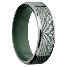 Titanium + Polish , Polish Finish + Eastern Green