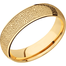 14K Yellow Gold + Polish Finish