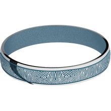 Stainless Steel + Polish Finish + Polar Blue