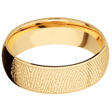 18K Yellow Gold + Polish Finish