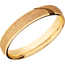 14K Yellow Gold + Polish Finish