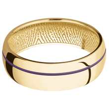 10K Yellow Gold + Polish , Polish Finish