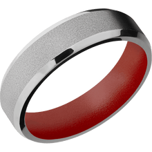 Stainless Steel + Sand , Polish Finish + Habanero Red
