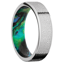 Stainless Steel + Polish Finish + Abalone