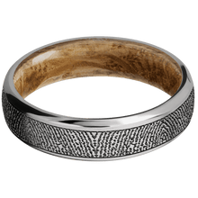 Titanium + Satin , Polish Finish + Whiskey Barrel
