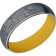 Stainless Steel + Satin Finish + Metallic Yellow