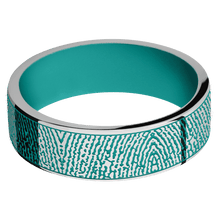 Stainless Steel + Polish Finish + Teal