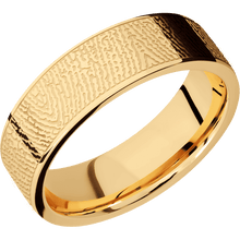 14K Yellow Gold + Polish Finish