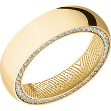 10K Yellow Gold + Polish Finish