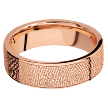 14K Rose Gold + Polish Finish