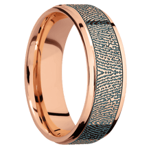 14K Rose Gold + Polish , Polish Finish