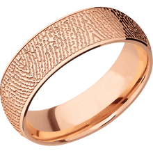 14K Rose Gold + Polish Finish