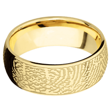 10K Yellow Gold + Polish Finish