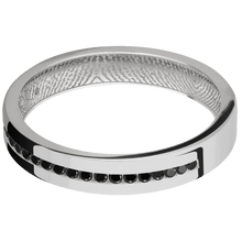 10K White Gold + Polish Finish