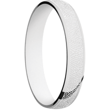 14K White Gold + Polish Finish + White