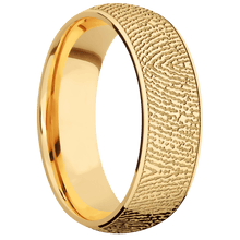 14K Yellow Gold + Polish Finish