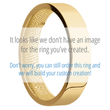 10K Yellow Gold + Polish Finish