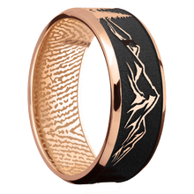14K Rose Gold + Polish , Polish Finish