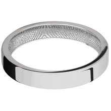 18K White Gold + Polish Finish