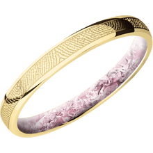 10K Yellow Gold + Polish Finish + King's Pink