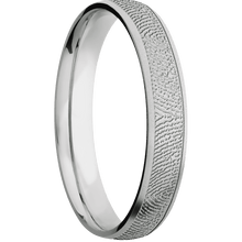 10K White Gold + Bead Finish