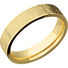 10K Yellow Gold + Polish Finish