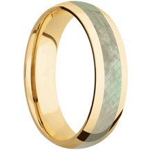 10K Yellow Gold + Polish Finish