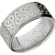 Palladium Silver + Stone , Satin Finish