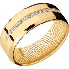 14K Yellow Gold + Polish , Polish Finish
