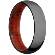 Zirconium + Polish Finish + Padauk