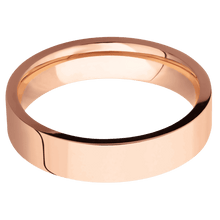 10K Rose Gold + Polish Finish