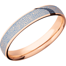 14K Rose Gold + Polish Finish