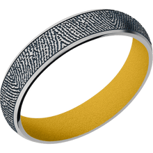 Palladium Silver + Satin Finish + Metallic Yellow