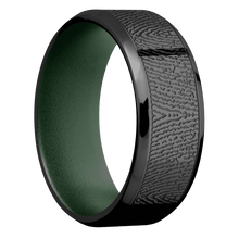 Zirconium + Polish , Polish Finish + Highland Green