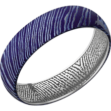 Titanium Damascus + Satinetched Finish + Titanium