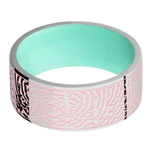 Stainless Steel + Polish Finish + Robins Egg Blue