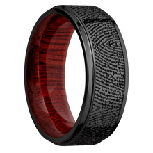 Zirconium + Polish , Polish Finish + Blood Wood