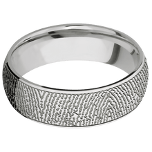 14K White Gold + Polish Finish
