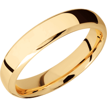 14K Yellow Gold + Polish , Polish Finish