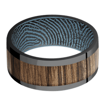 Zirconium + Polish Finish + Polar Blue