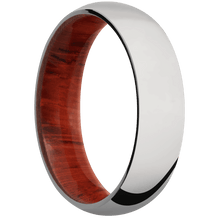 Titanium + Polish Finish + Padauk