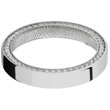 Palladium Silver + Polish Finish