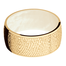 10K Yellow Gold + Polish Finish + Freshwater Mother of Pearl