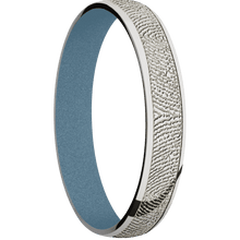 Palladium Silver + Polish Finish + Polar Blue