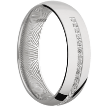 14K White Gold + Polish Finish
