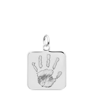 Sterling Silver Square Charm – LegacyTouch