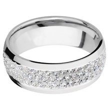 10K White Gold + Polish Finish